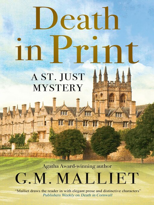 Title details for Death in Print by G.M. Malliet - Available